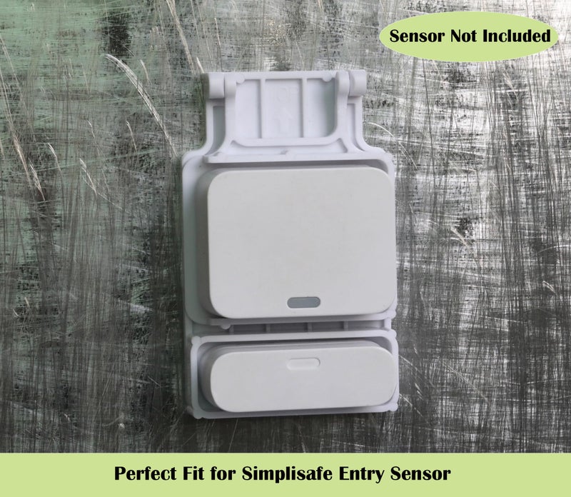 onten Garage Door Mounting Bracket Compatible with SimpliSafe Entry Sensors - Easy Installation  Reliable Security (2 Pack) - Image 2